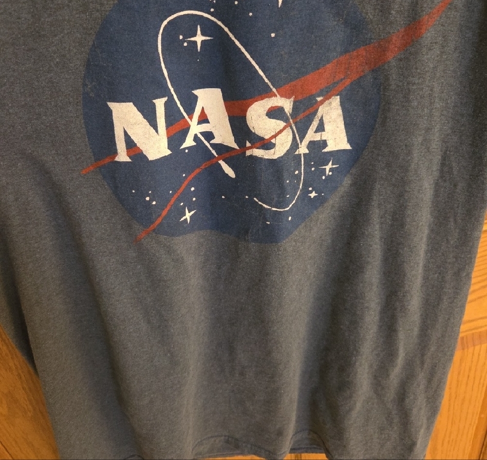Men's NASA Short Sleeve Logo Tee - Picture 3 of 8